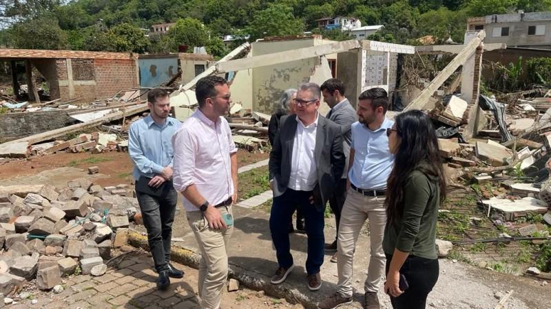 Equipe do Banco Mundial realiza visitas técnicas no Vale do Taquari