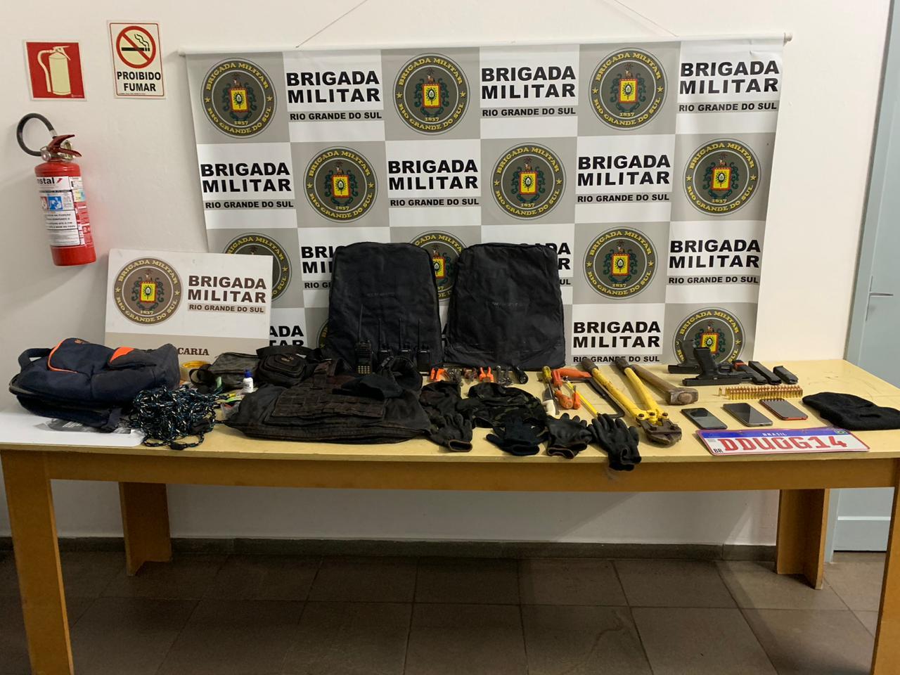 Brigada Militar efetua prisão de quadrilha em Esmeralda