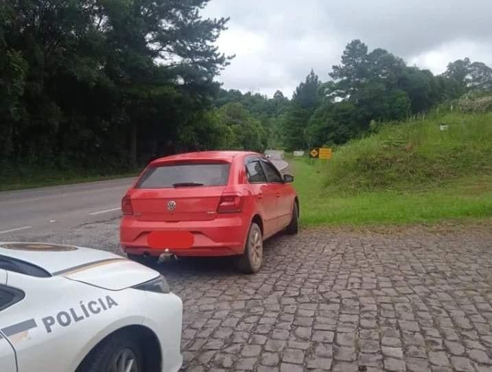 BRIGADA MILITAR RECUPERA VEÍCULO ROUBADO APÓS TENTATIVA DE HOMICÍDIO, EM FARROUPILHA