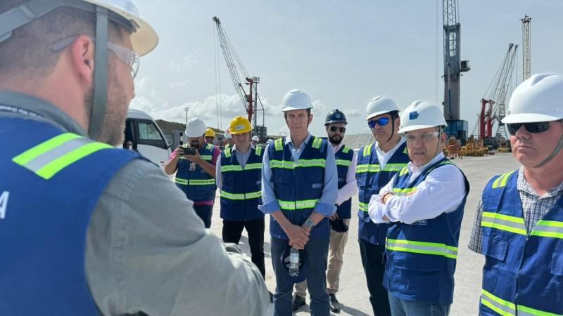Comitiva do Estado participa de visita técnica ao Complexo Portuário do Porto de Rio Grande