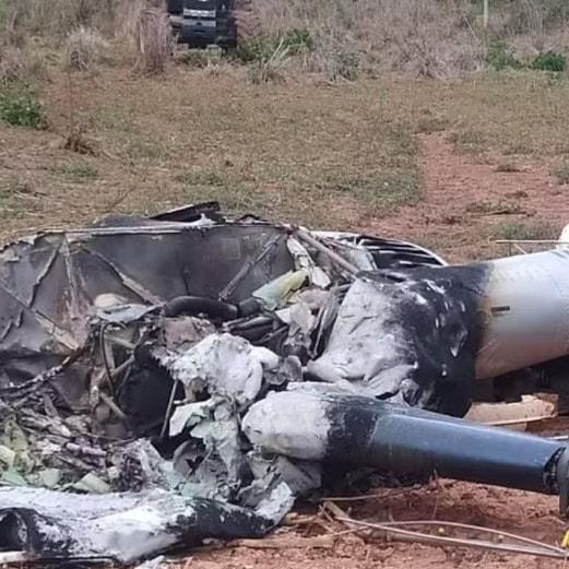 Helicóptero cai em fazenda do Maranhão e mata piloto gaúcho