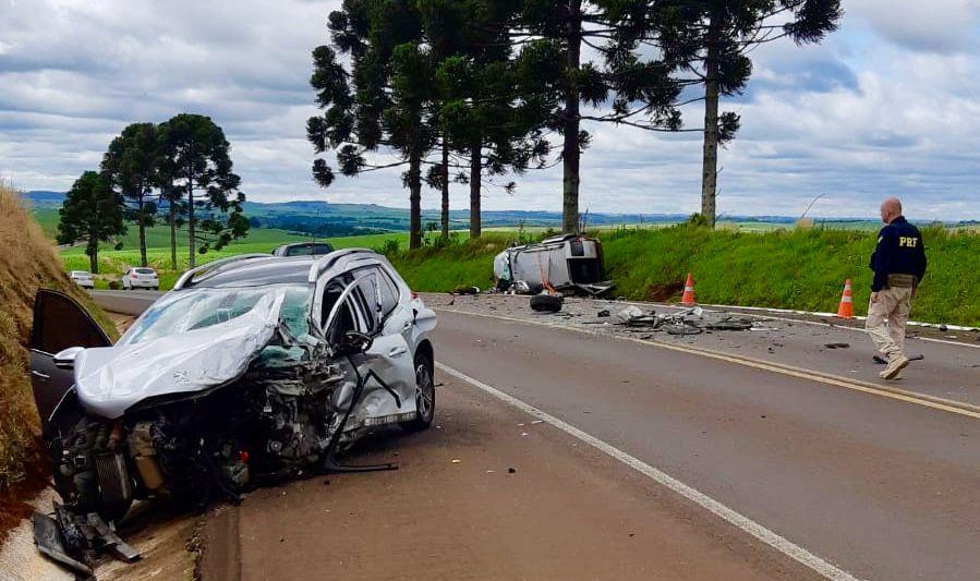 PRF atende acidente com morte em Muitos Capões