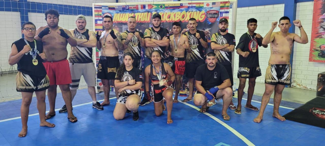 Equipe de Esmeralda MDFIGHT também com sede em Vacaria e Bom Jesus ganham campeonato de Muaythai.