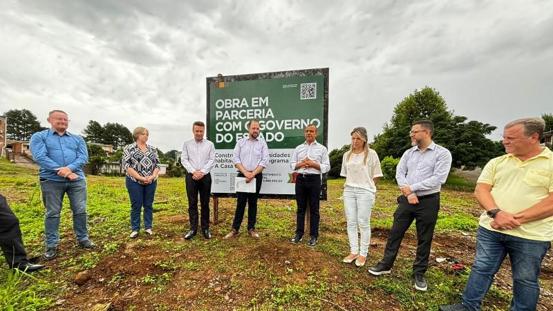 Estado formaliza início das obras das primeiras unidades habitacionais da fase 2 do programa A Casa É Sua