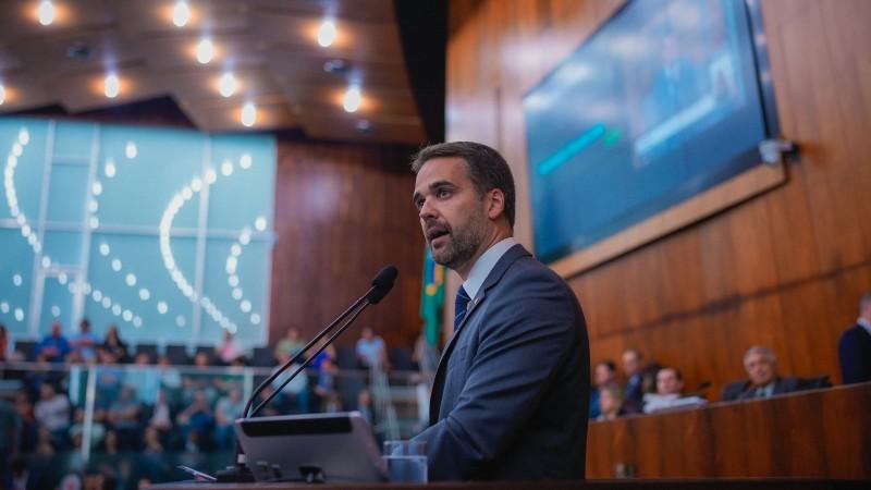 Na abertura do ano legislativo, Leite destaca importância do equilíbrio fiscal e reafirma compromissos