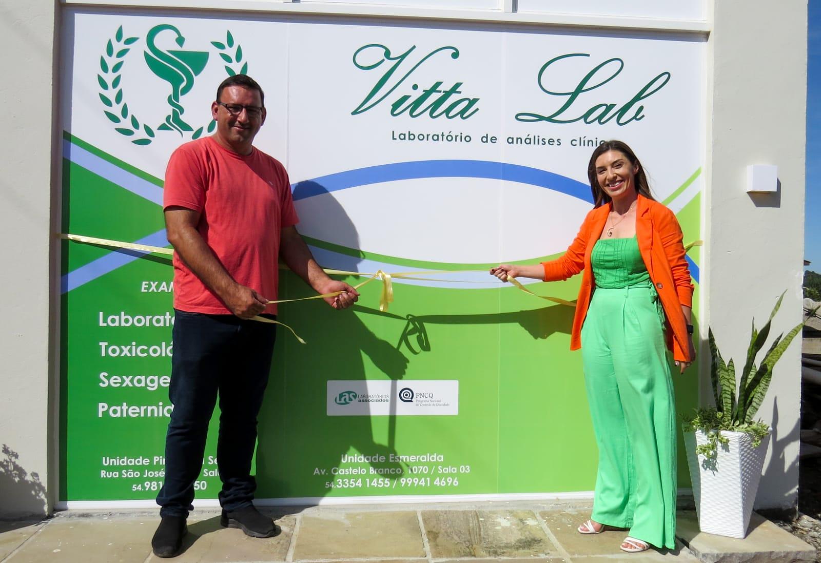Laboratório de análises clínicas Vitta Lab Laboratório é inagurado em Pinhal da Serra