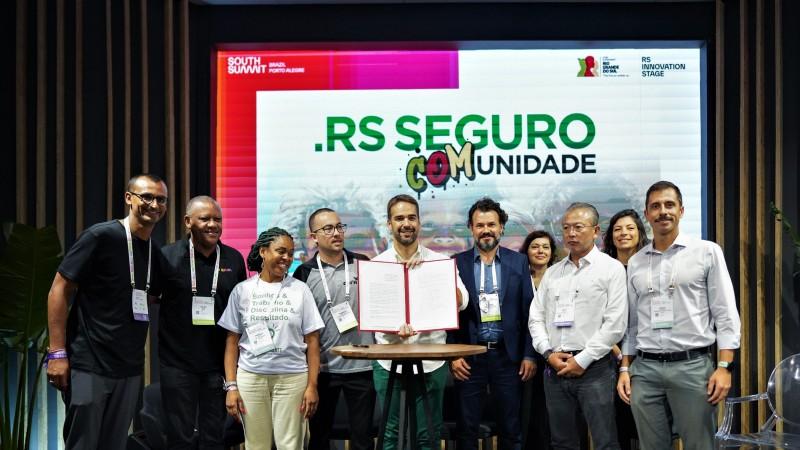 Projeto RS Seguro COMunidade é apresentado em painel do RS Innovation Stage