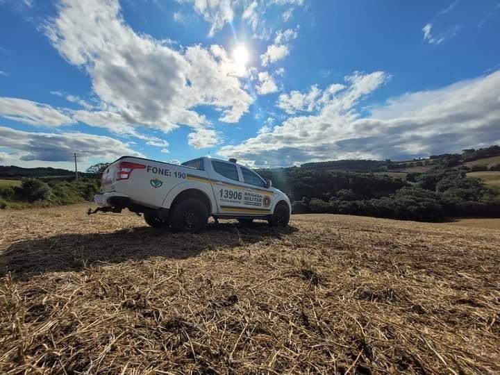 Brigada Militar flagra destruição de vegetação nativa em Santo Expedito do Sul