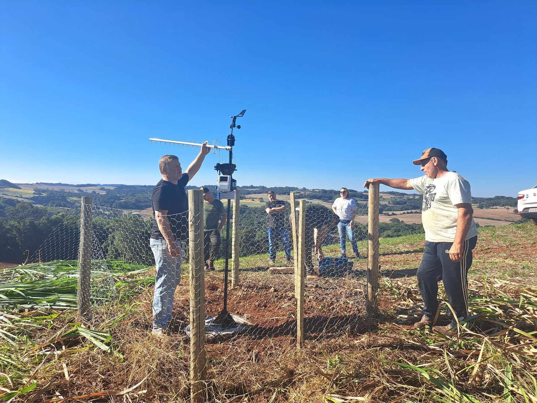 Machadinho conta com monitoramento agroclimático na erva-mate