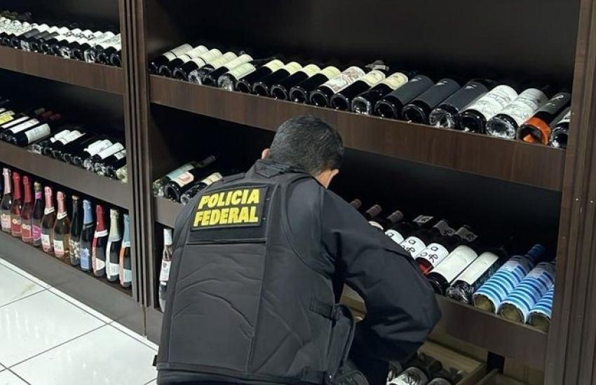 PF deflagra ação, em Passo Fundo, para reprimir a comercialização irregular de vinhos no RS