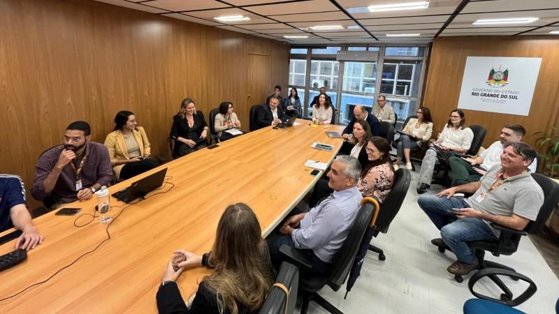 Secretaria de Inovação, Ciência e Tecnologia discute nova política pública com representantes de ambientes de inovação do RS