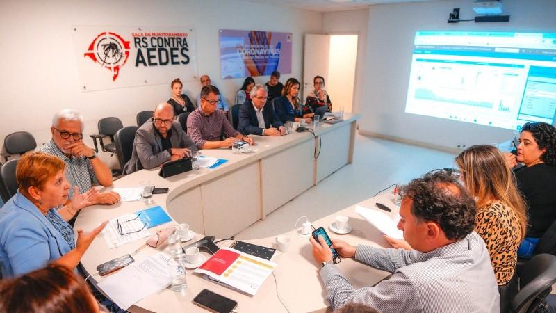 Secretarias de saúde do Estado e de Porto Alegre alinham ações para melhorar fluxo da rede hospitalar da Capital