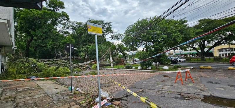Mais de 266 mil pontos seguem sem luz no RS