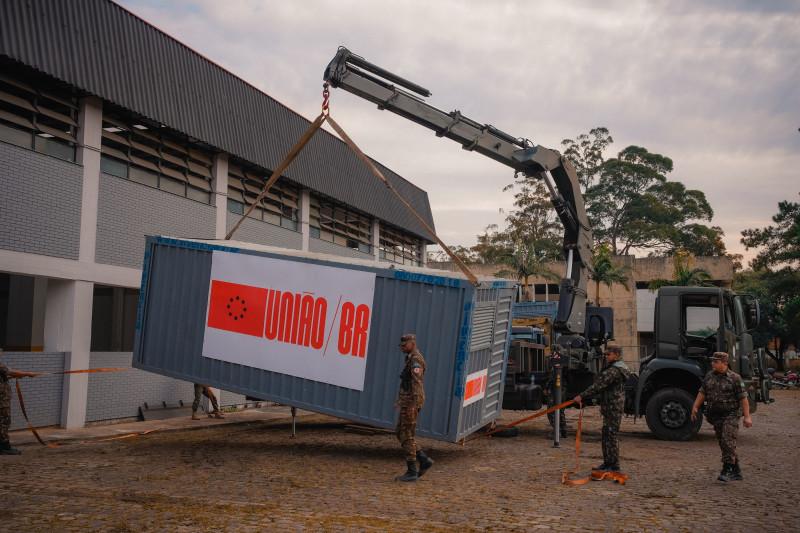 Doações de empresas e organizações reforçam estrutura dos Centros Humanitários de Acolhimento
