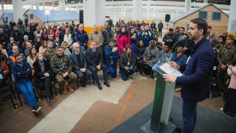 Centro Humanitário de Acolhimento Recomeço abre portas para acolher mais de 600 pessoas