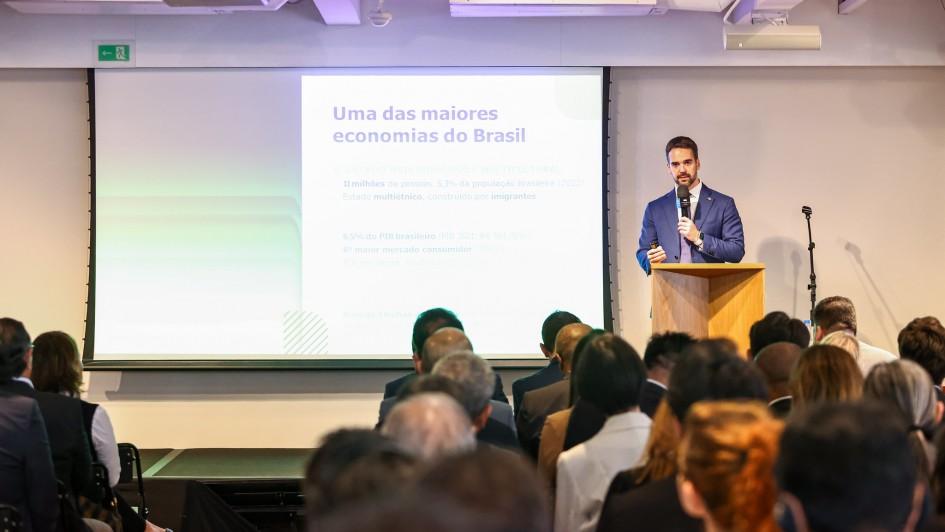 Em São Paulo, governador apresenta oportunidades de investimento no RS a chineses e japoneses