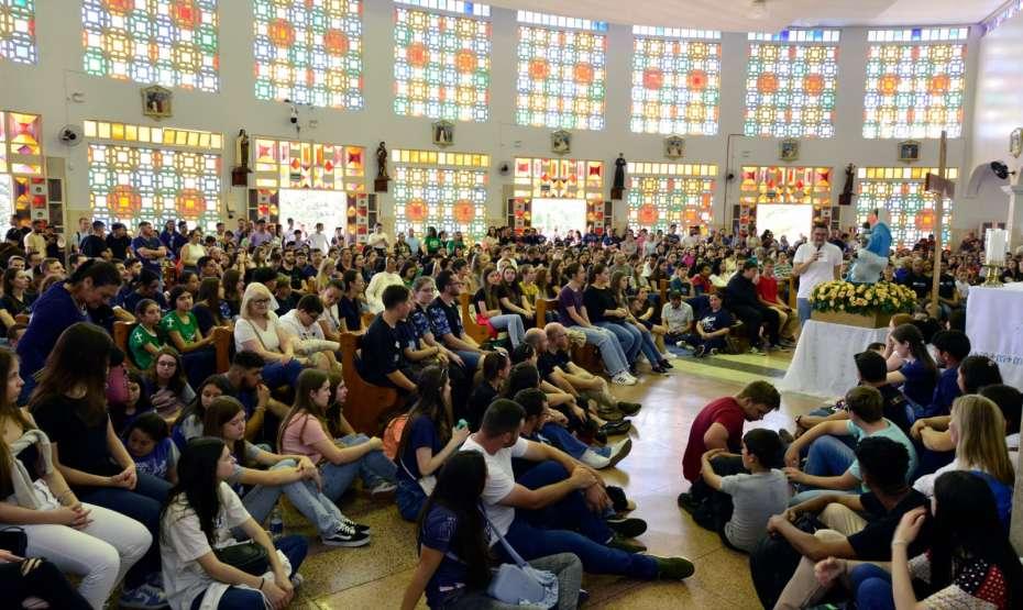 Ibiaçá celebra primeira Romaria da Juventude da Diocese de Vacaria