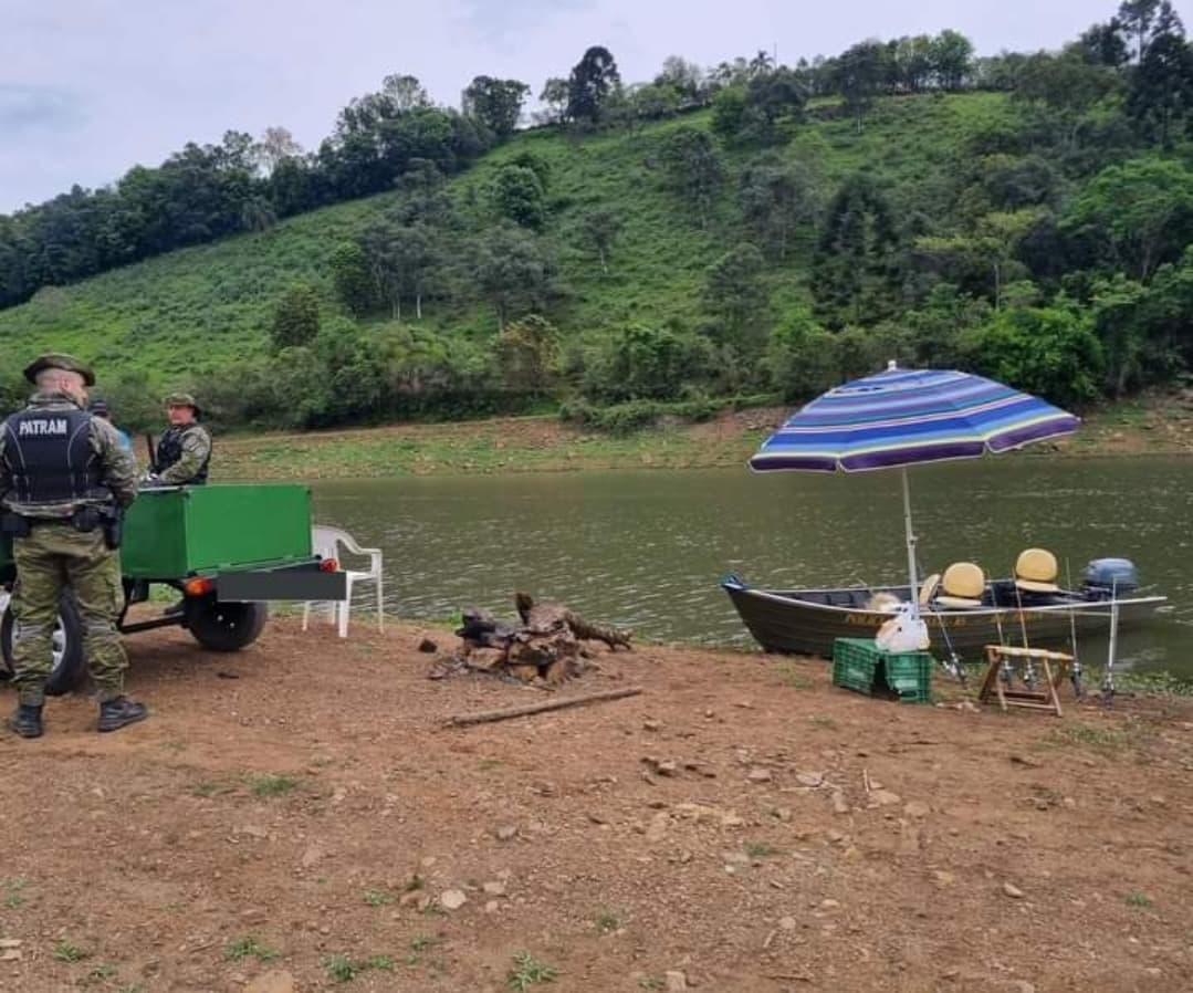 PATRAM REALIZA FISCALIZAÇÃO NO RIO PELOTAS EM VACARIA