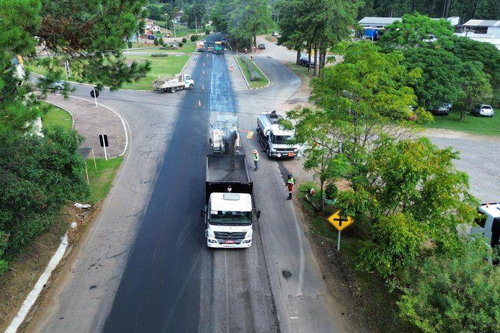 BR-470, entre Veranópolis, Vila Flores e Nova Prata tem pontos em pare e siga até março
