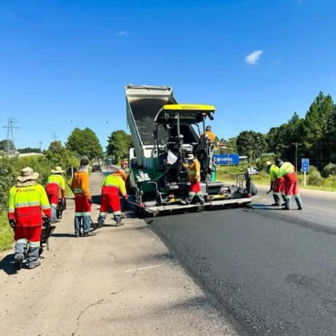 DNIT REALIZA MELHORIAS COM OBRAS DE RECAPEAMENTO NA BR 470, NA REGIÃO DA SERRA GAÚCHA