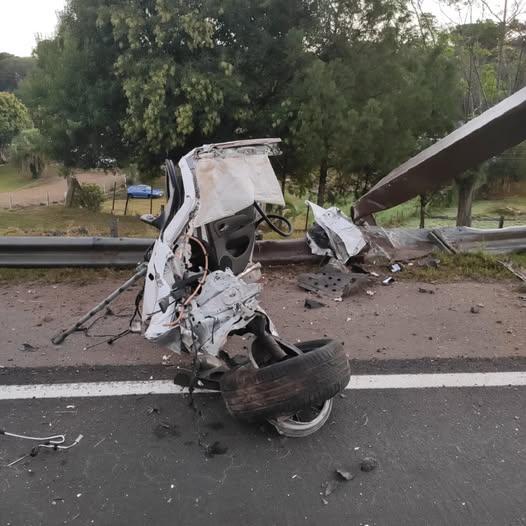 ACIDENTE DE TRÂNSITO DEIXA UMA PESSOA MORTA NA BR 470, EM NOVA PRATA