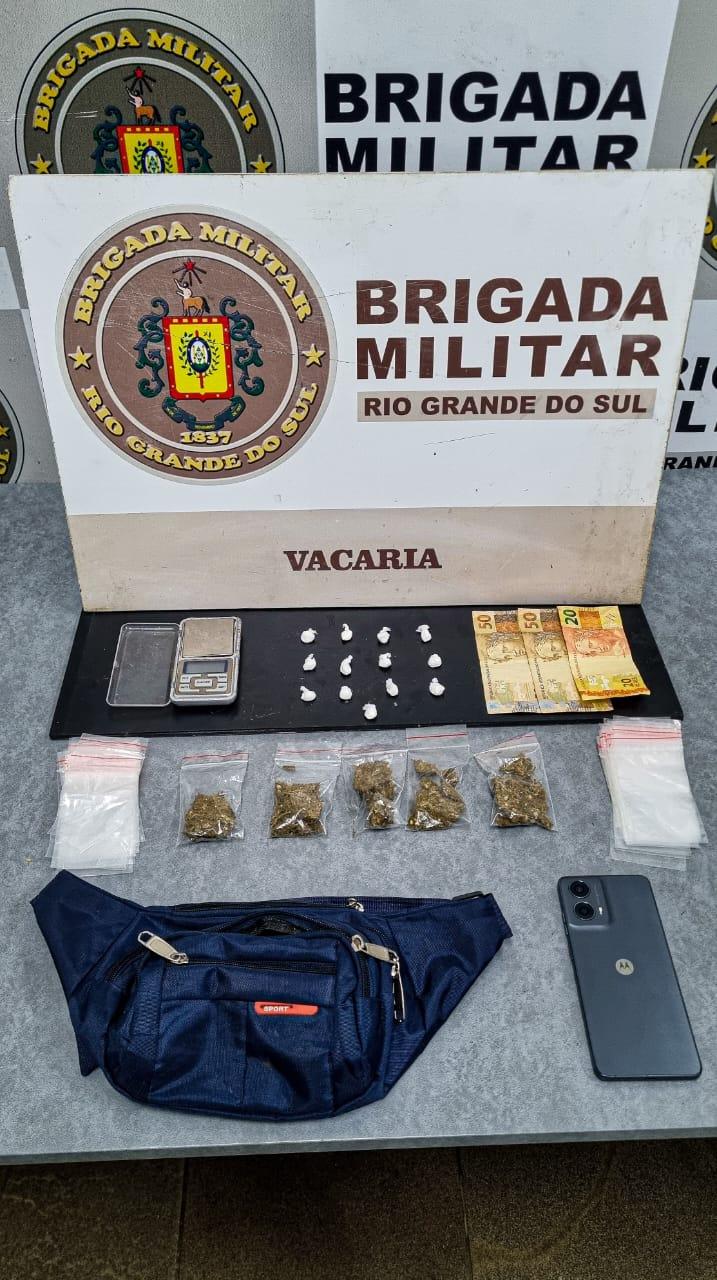 Apreensão de Menor por Tráfico de Drogas em Vacaria 