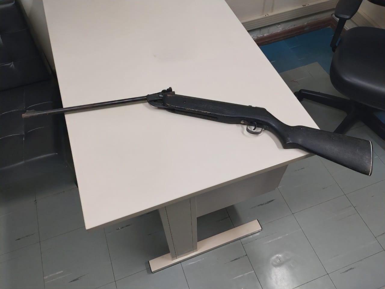BM apreende arma de fogo artesanal em São Manoel, Campestre da Serra