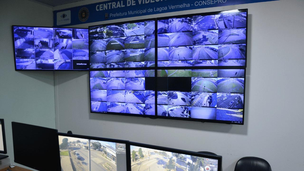 BM em parceria com a Prefeitura de Lagoa Vermelha ampliam videomonitoramento para reforçar segurança pública