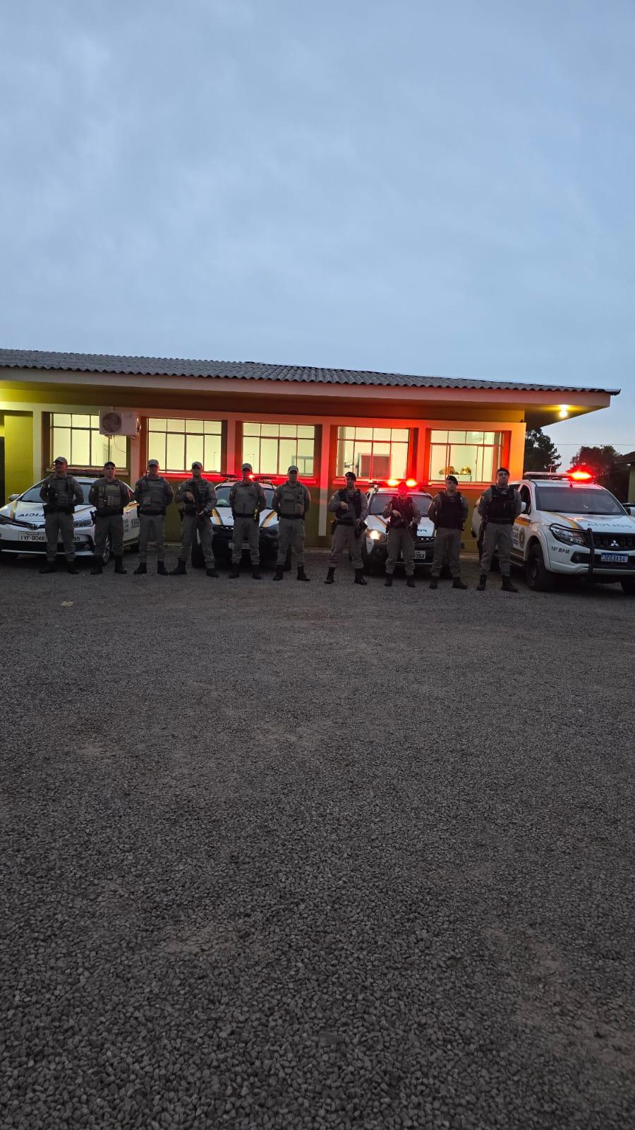BM inicia operação fecha quartel na área do 10°BPM 