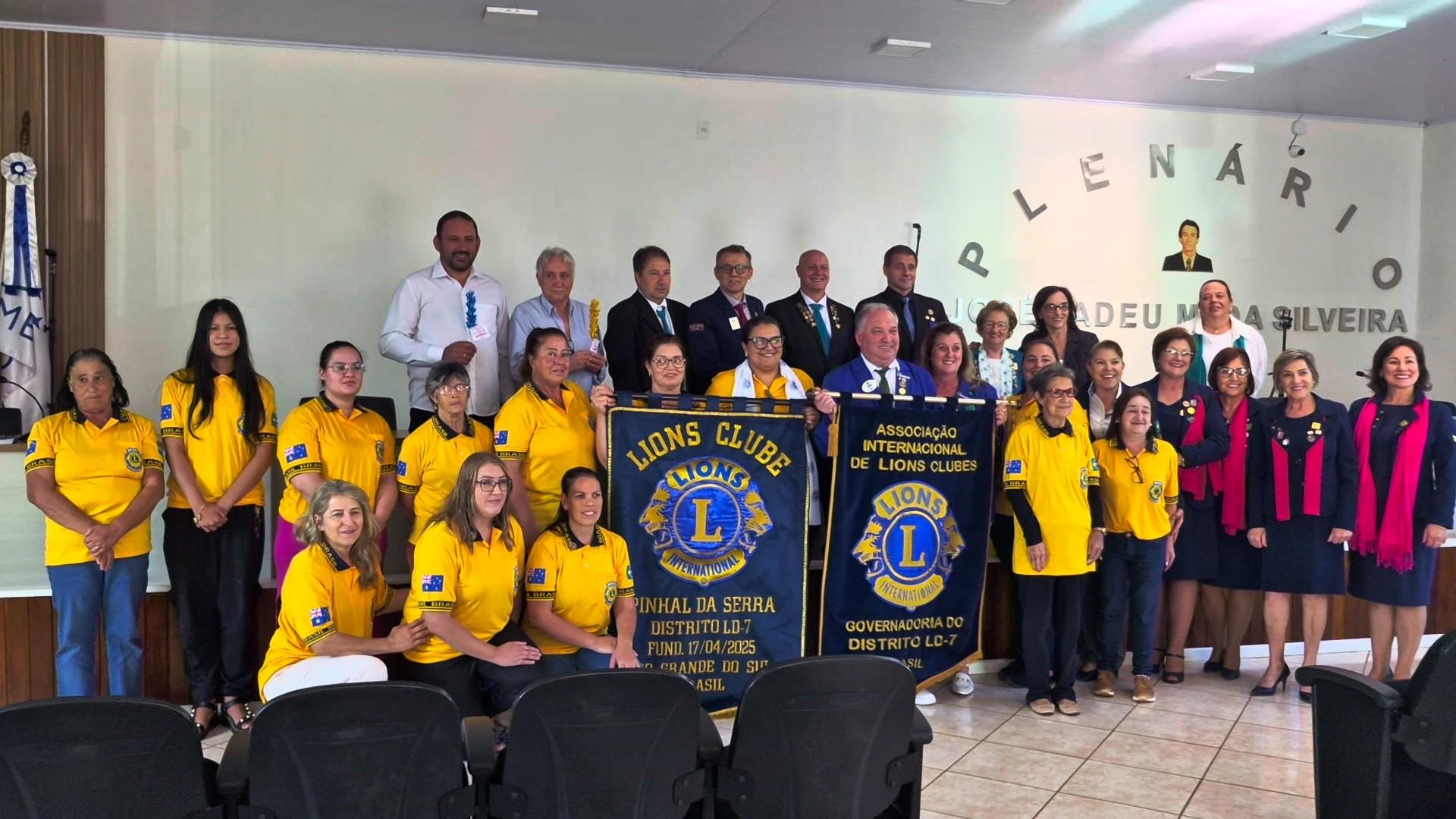 Lions Clube Pinhal da Serra foi fundado