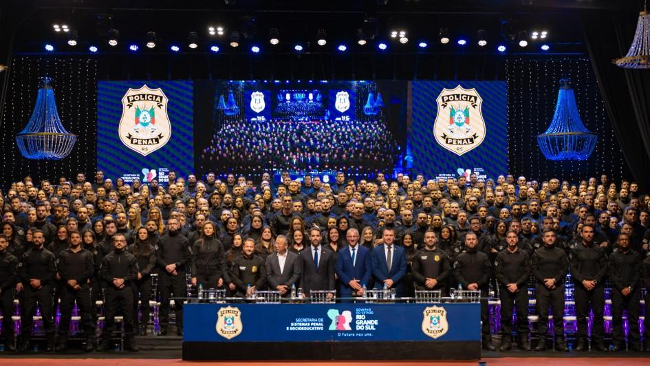 Estado forma 383 novos servidores da Polícia Penal