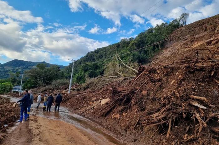 Mais de 25% dos parreirais na Serra estão em áreas com risco muito alto de deslizamento