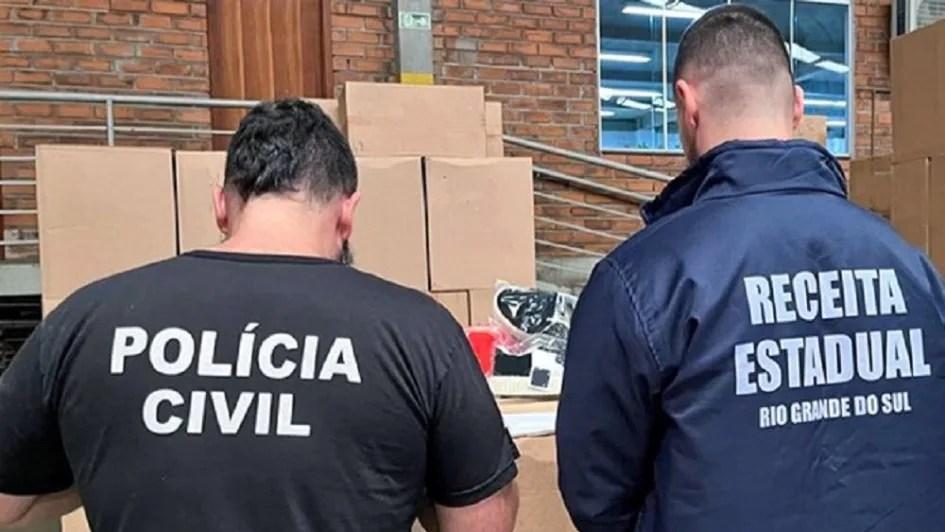 Mais de 30 mil pares de tênis falsificados são apreendidos no RS