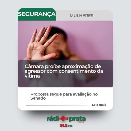 A Câmara dos Deputados aprovou  o Projeto de Lei (PL) 6020/23, que estabelece descumprimento de medida judicial a aproximação do agressor