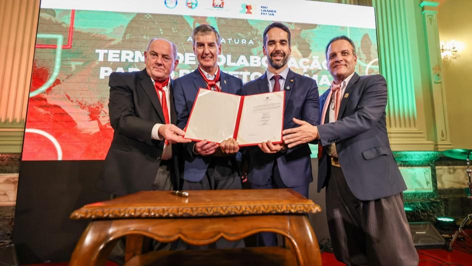 Leite lança Festejos Farroupilhas 2025 e anuncia programa de investimento superior a R$ 17 milhões no fomento ao tradicionalismo
