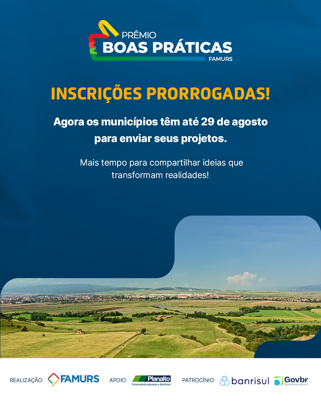 Iniciativas que inspiram: prefeituras podem ter projetos reconhecidos no 7º Prêmio Boas Práticas da Famurs