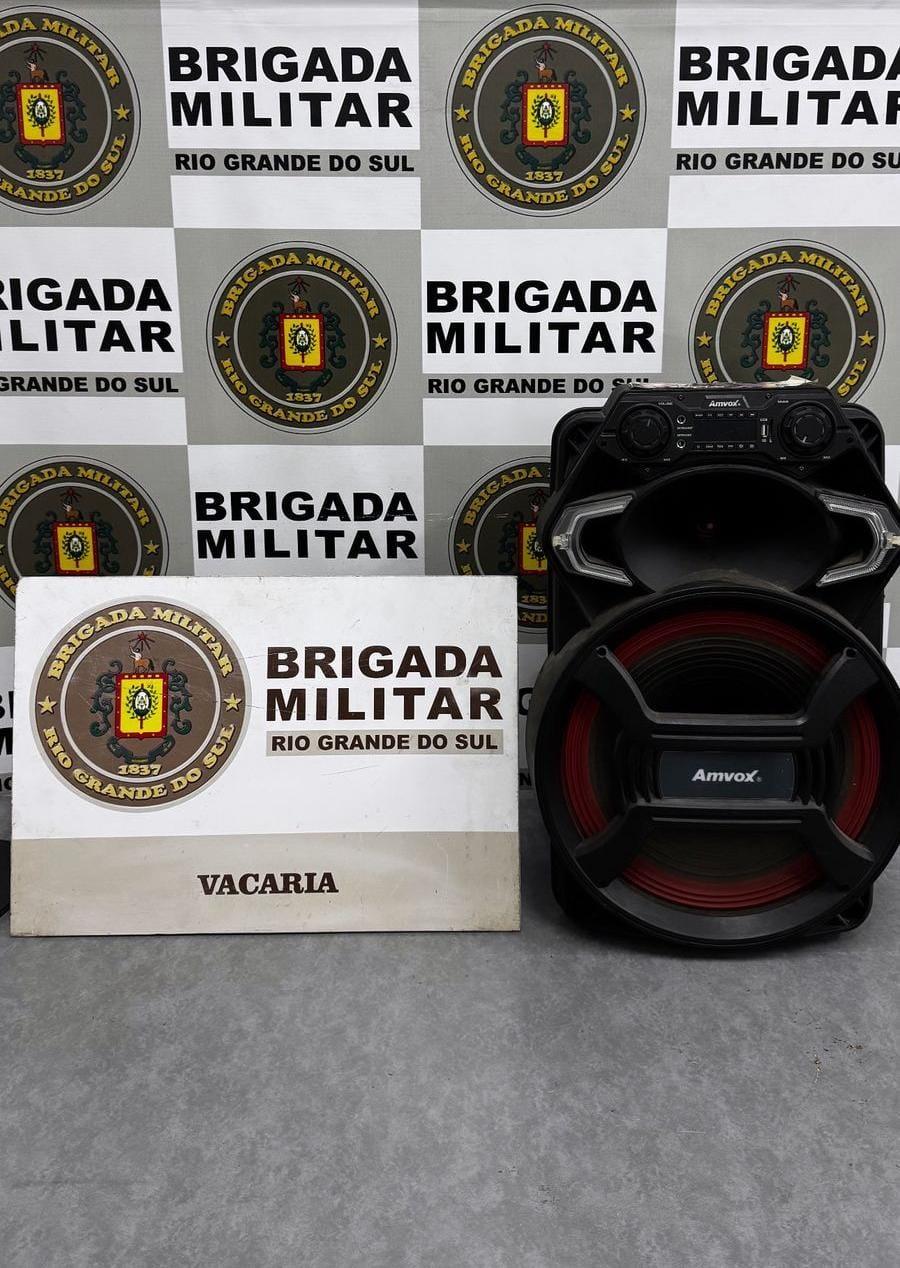 Brigada Militar prende homem por furto qualificado em Vacaria