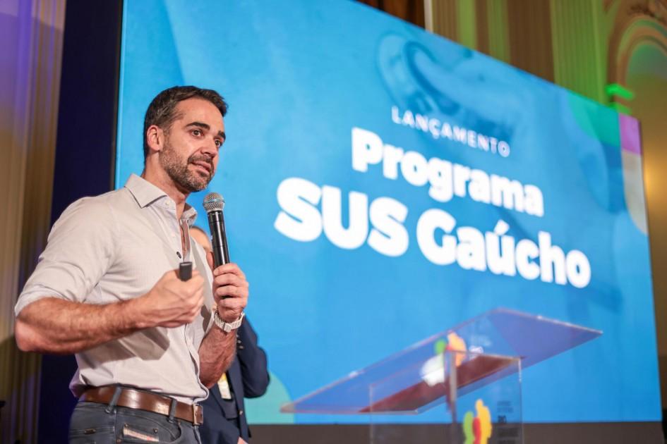 Governador Eduardo Leite lança SUS Gaúcho e destina R$ 1 bilhão adicional para a saúde até final de 2026