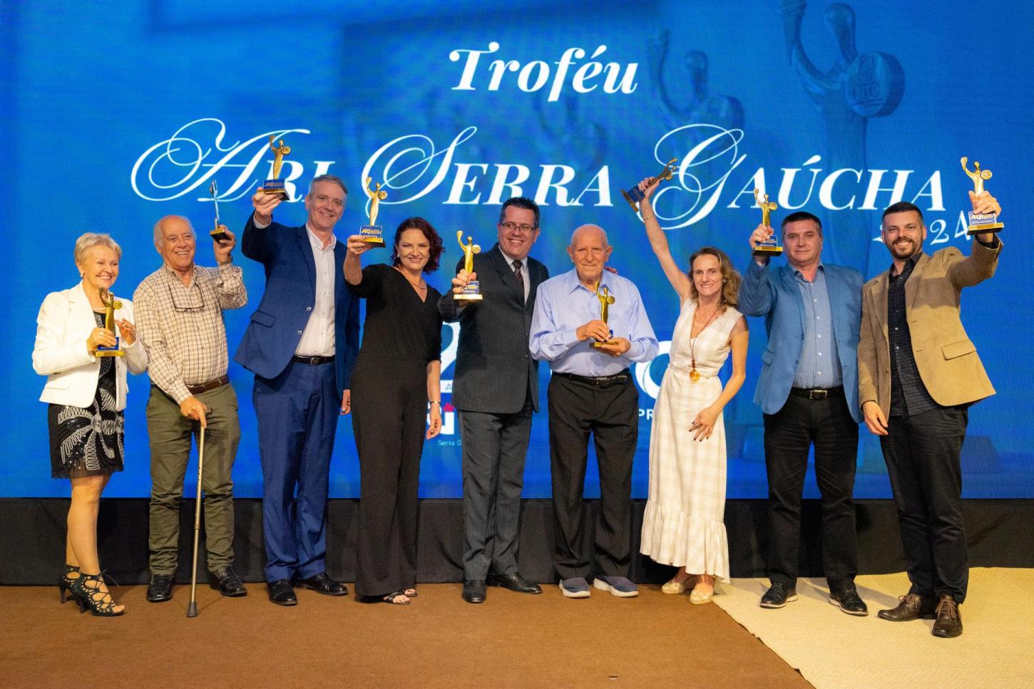 Agraciados com o Troféu ARI Serra Gaúcha 2025 são anunciados