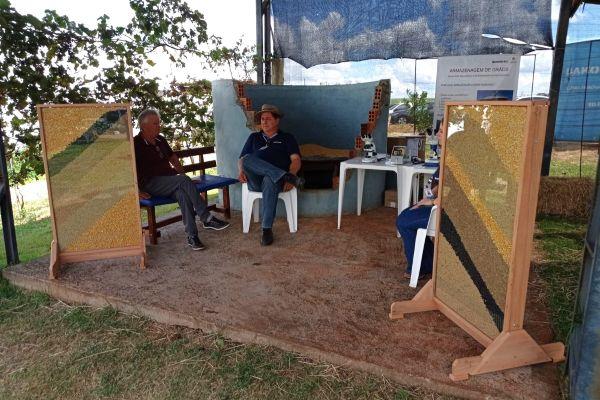 ExpoAgro Cotricampo: Emater/RS-Ascar apresenta estrutura simples que entrega eficiência da secagem de grãos