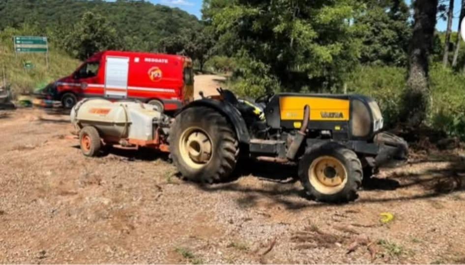 Menina de 4 anos morre em acidente com trator no interior de Ipê