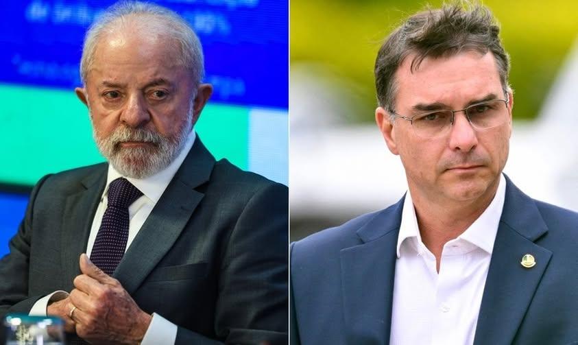 Segundo pesquisa, Flávio Bolsonaro ultrapassa Lula e venceria no segundo turno