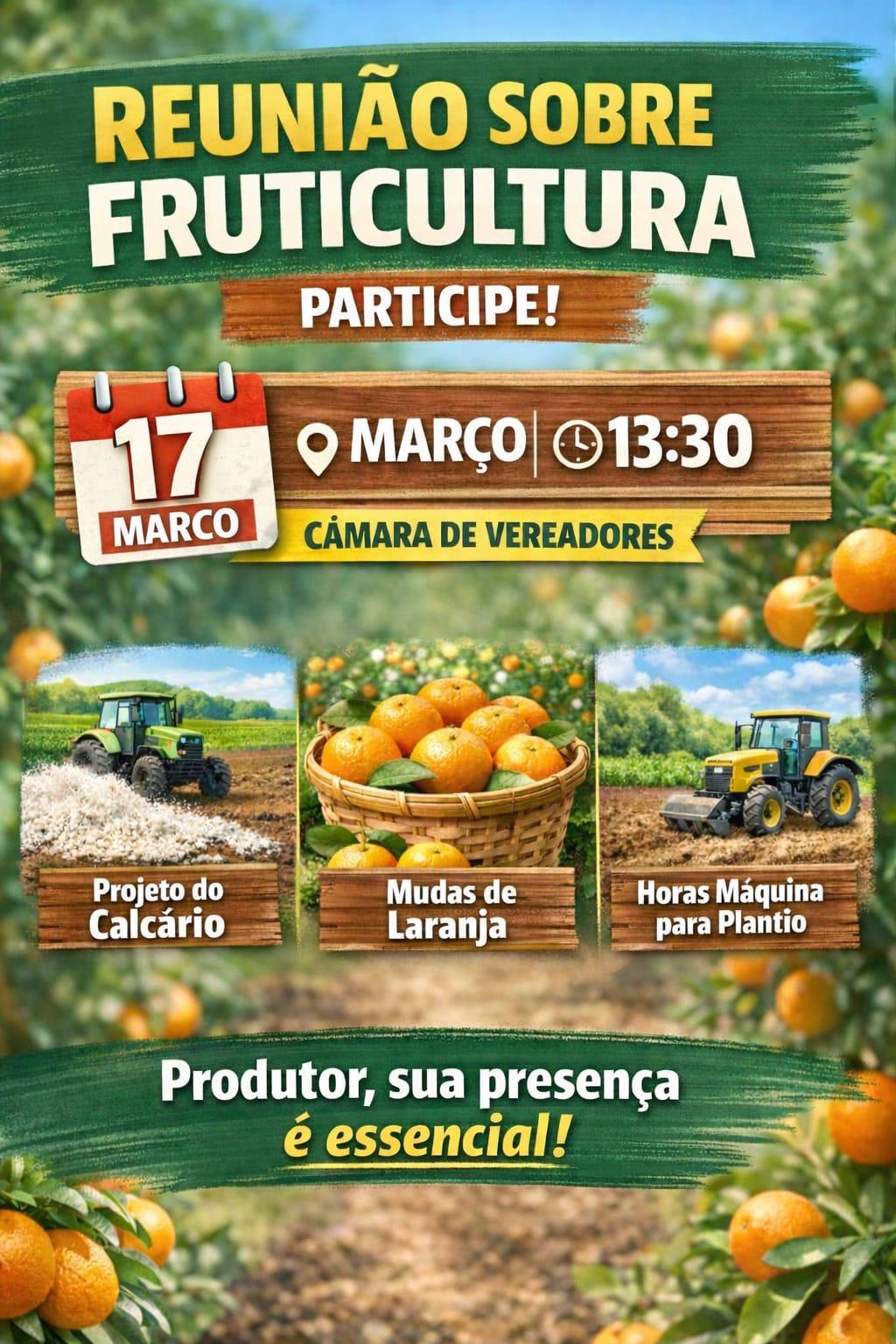 ATENÇÃO PRODUTOR RURAL DE PINHAL DA SERRA!