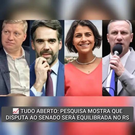 ESTADO TEM DISPUTA ACIRRADA E EMPATE TÉCNICO PELO SENADO NO RS