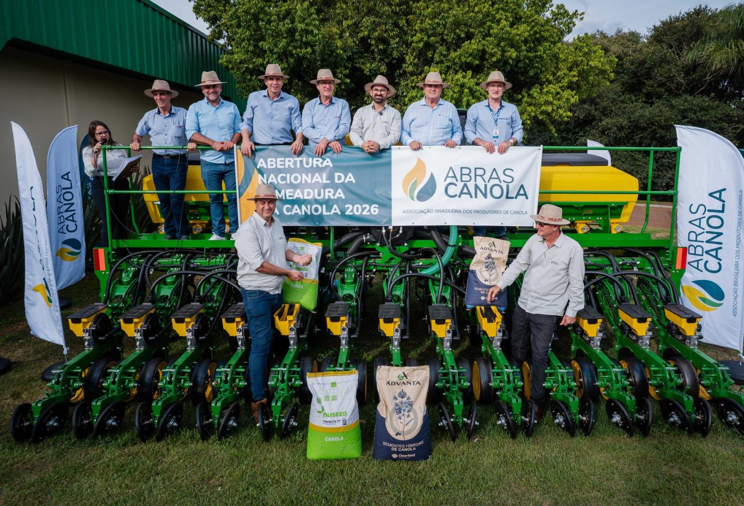 Expodireto Cotrijal 2026 sedia abertura nacional da semeadura de canola