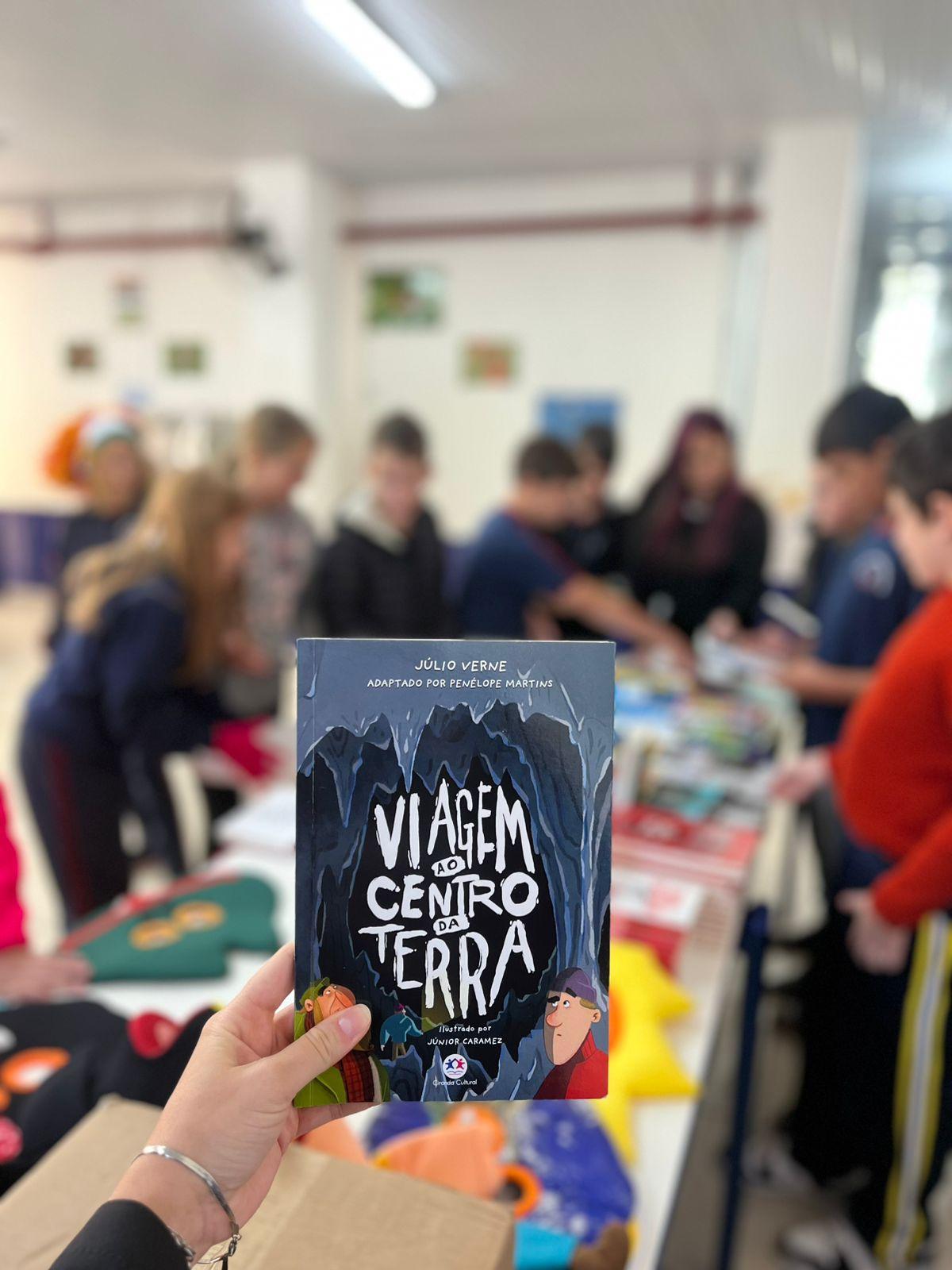 Consórcio Machadinho apoia projeto de leitura em escola de Campos Novos 