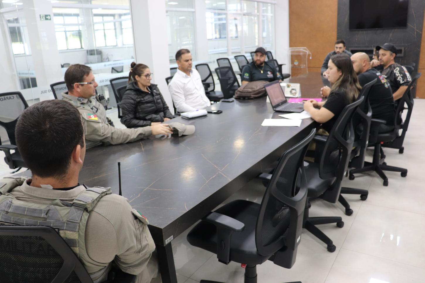 Reunião alinha estratégias de segurança para o Rodeio Nacional de Capão Bonito do Sul