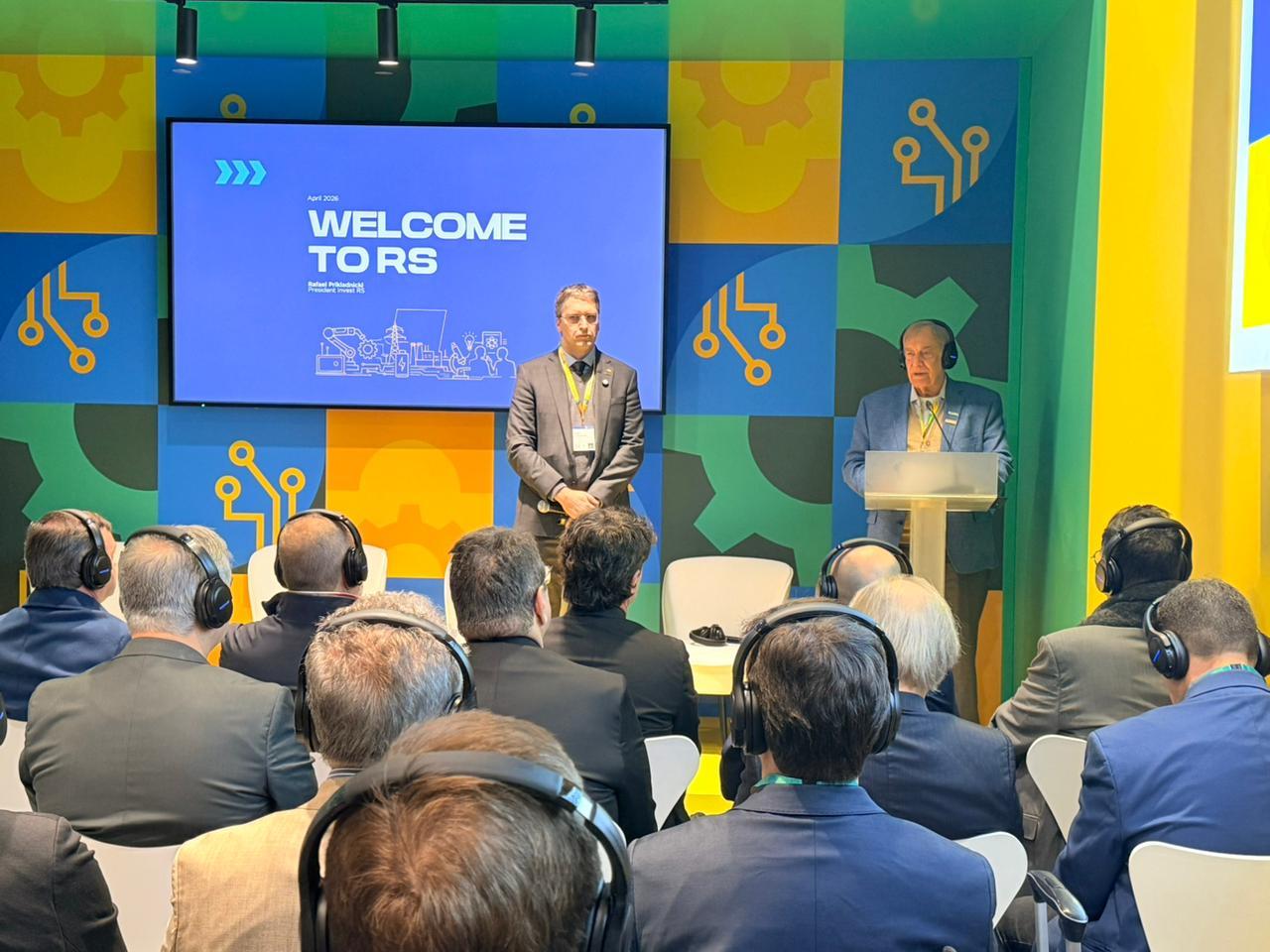 Sistema FIERGS lidera agenda brasileira em Hannover e reforça protagonismo do RS na atração de investimentos