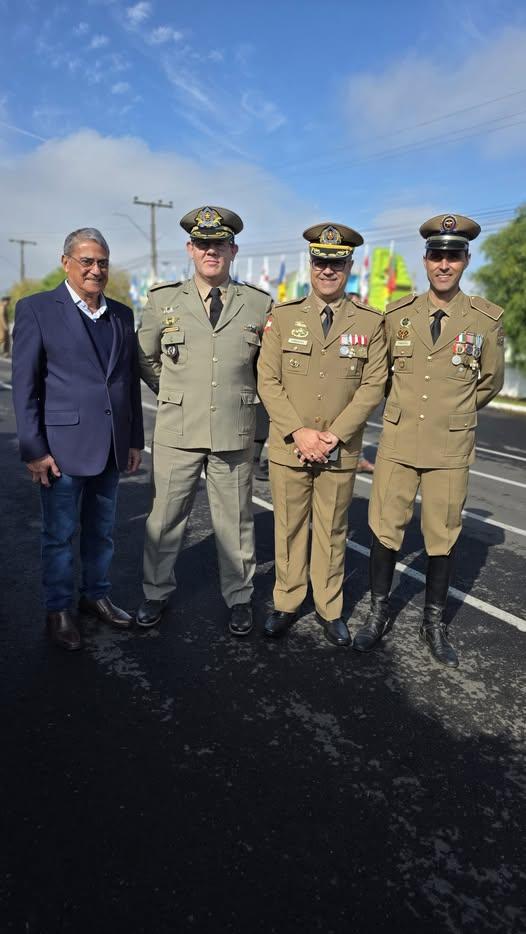 A Brigada Militar participa de solenidade alusiva aos 191 anos da Polícia Militar de Santa Catarina