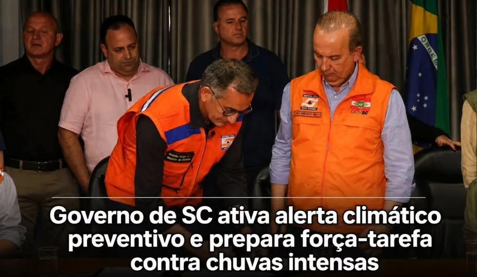 SC decreta alerta climático por 180 dias diante de risco de retorno do El Niño